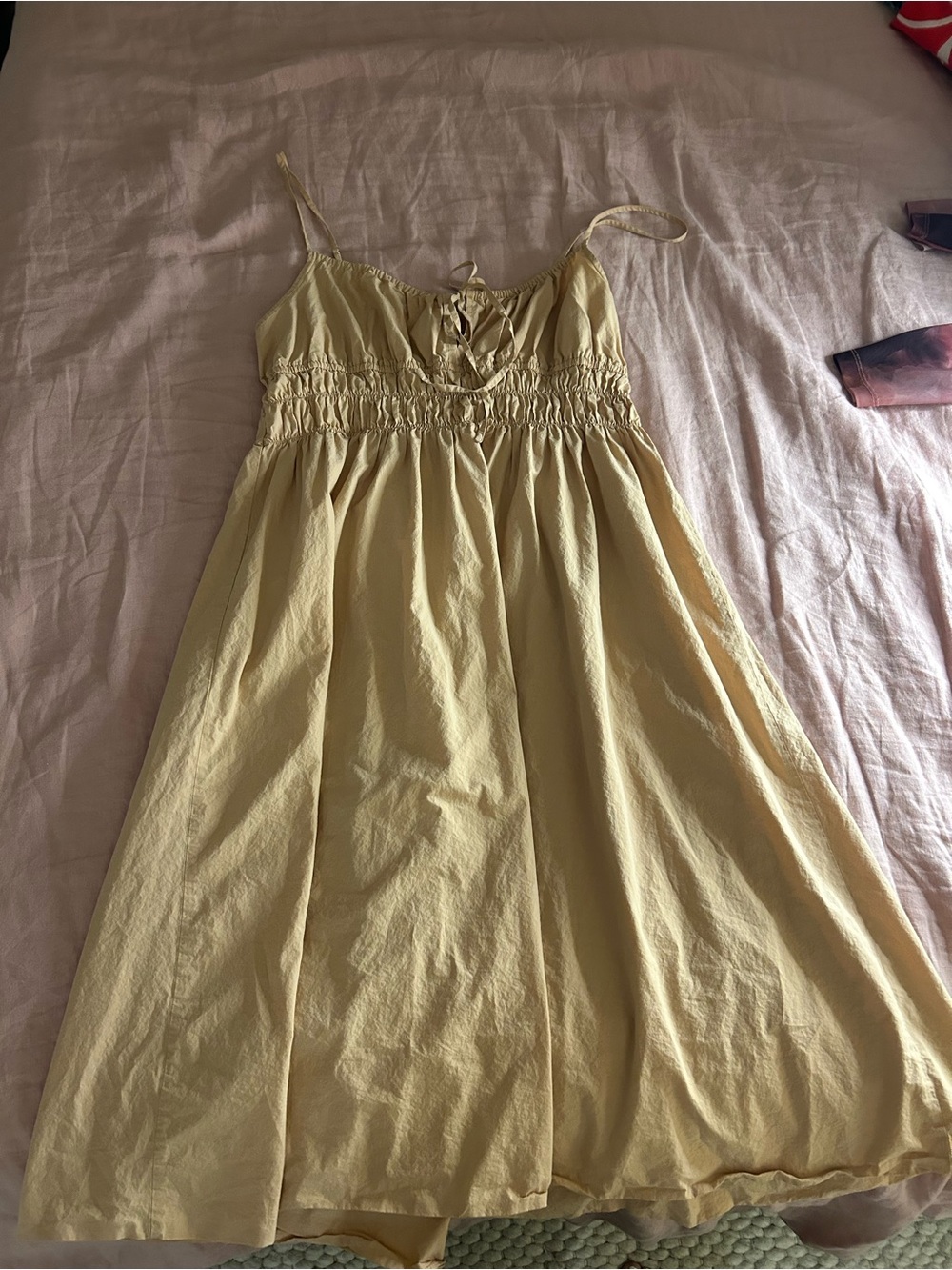 Light beige Spaghetti Strap Sundress
